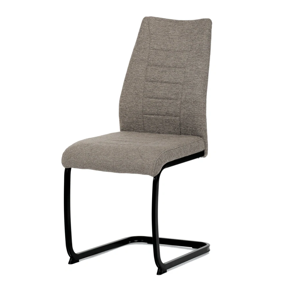 Jídelní židle hnědá látková DCL-438 BR2