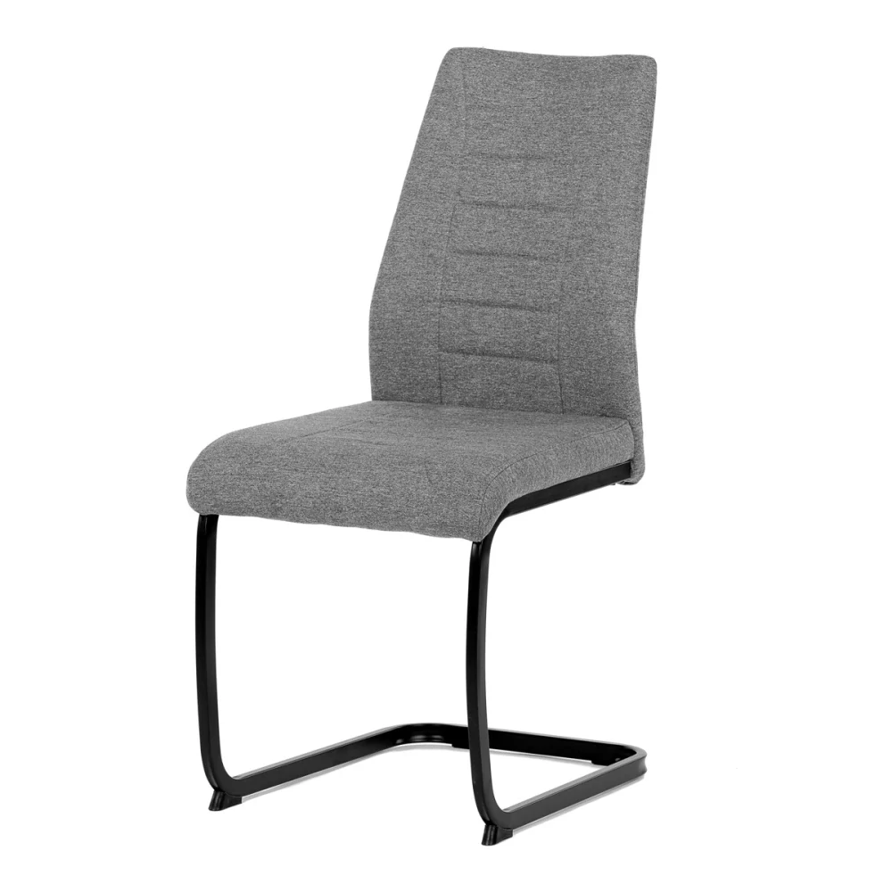Jídelní židle šedá látková DCL-438 GREY2