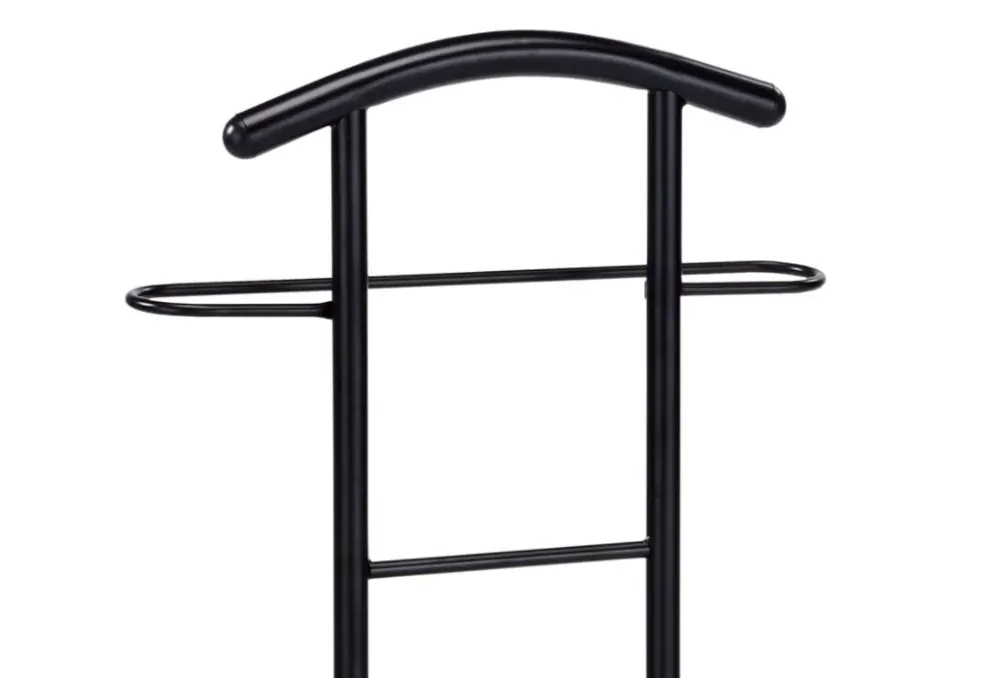 Němý sluha, černá / světlé dřevo