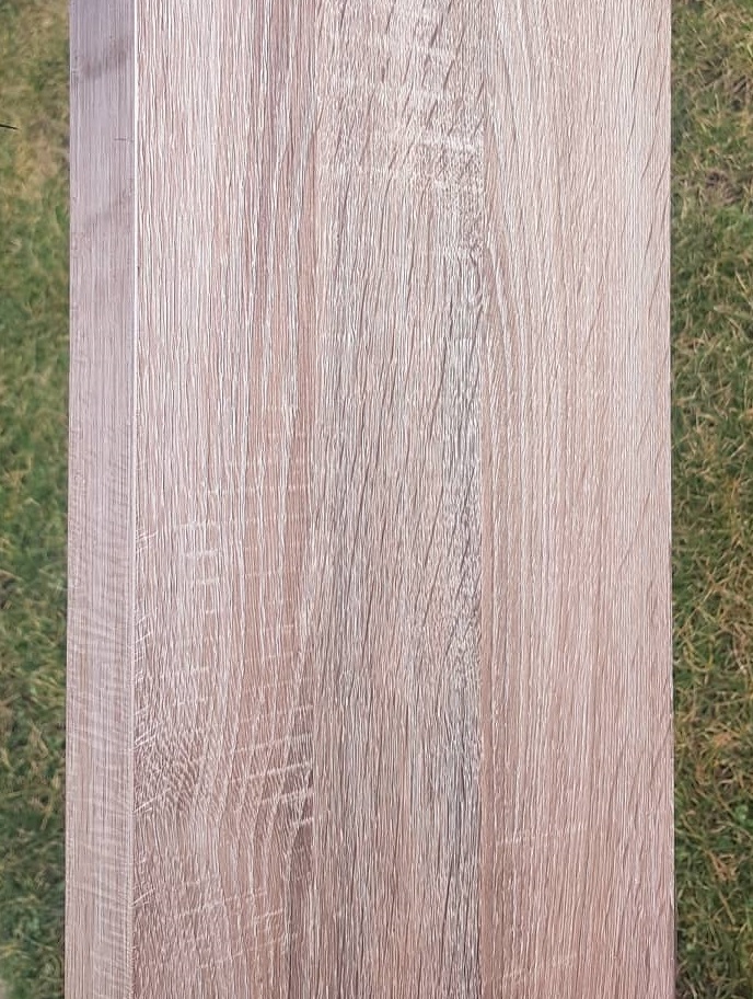 Nástěnná polička 40 cm, barva sonoma dub světlý