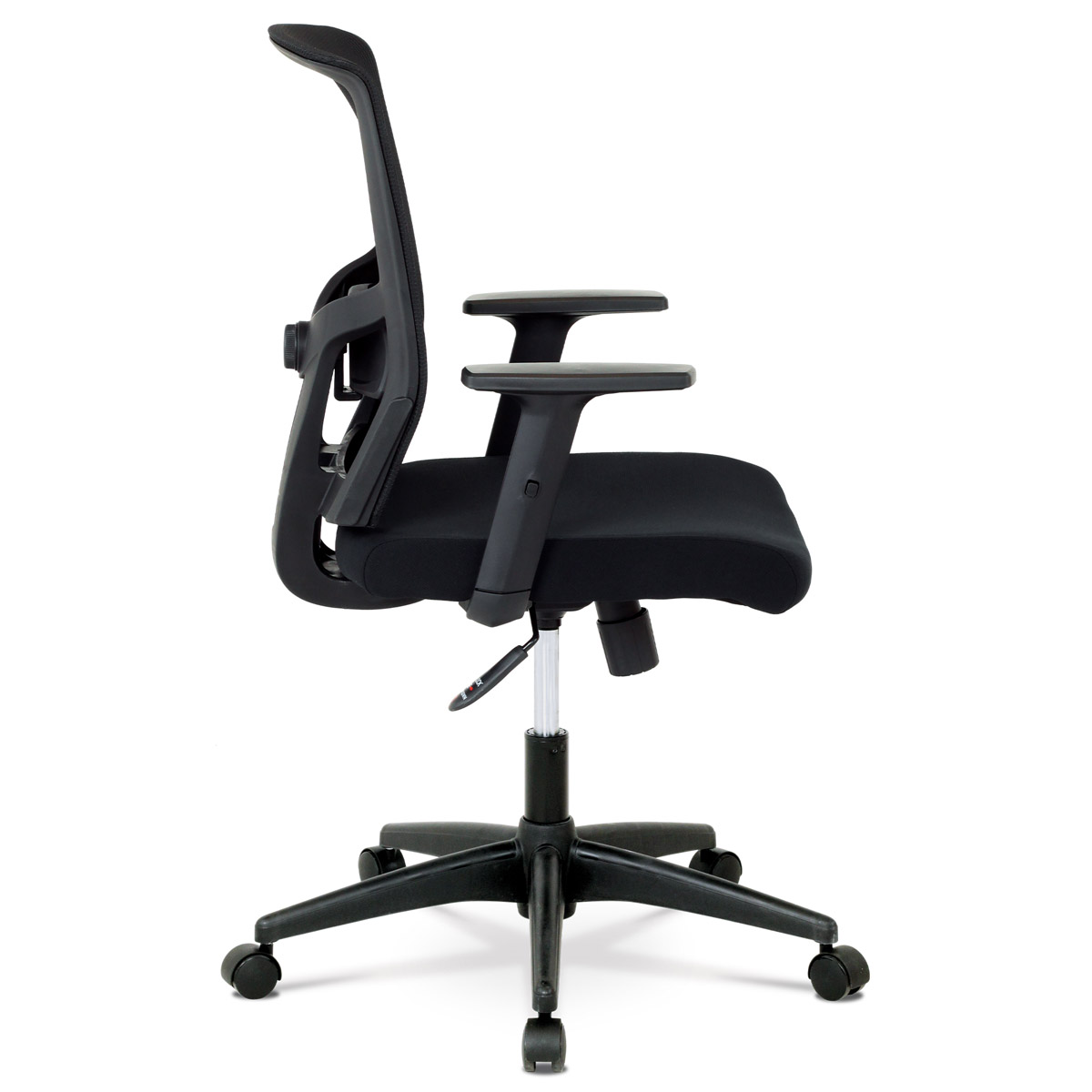 Autronic - Kancelářská židle, látka černá, houpací mechanismus - KA-B1012 BK