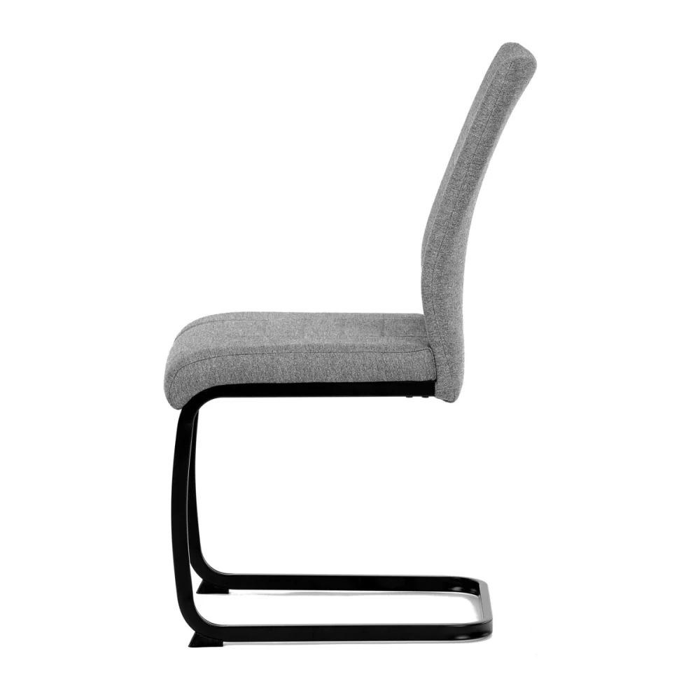 Jídelní židle šedá látková DCL-438 GREY2