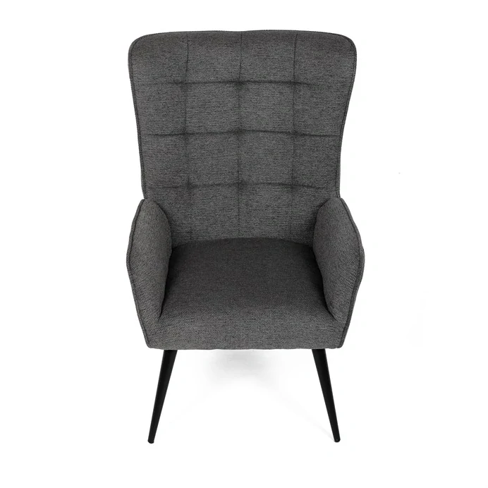 Křeslo ušák, šedá AK-315 GREY2