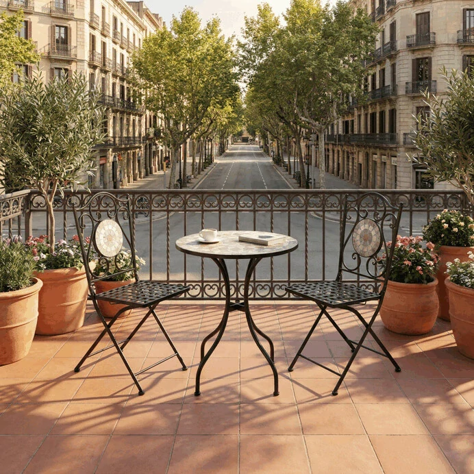 Zahradní set US1400 SET – keramická mozaika