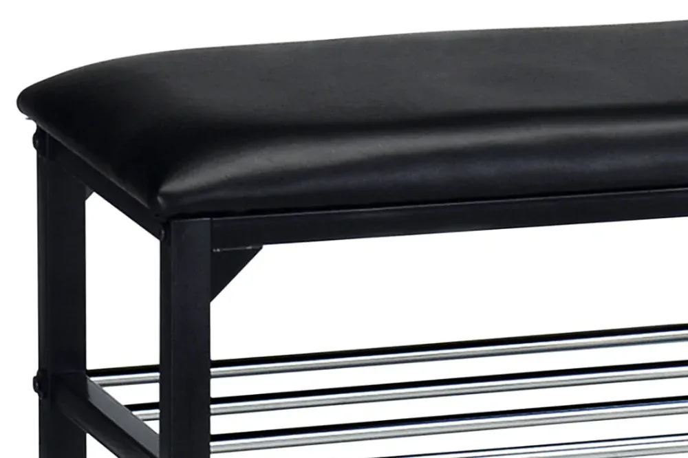 Botník / taburet černá 83168-13 BK