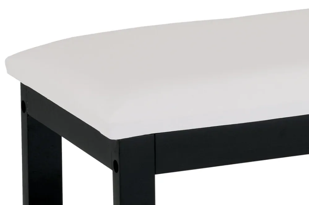 Botník / taburet černý 83168-06 BK