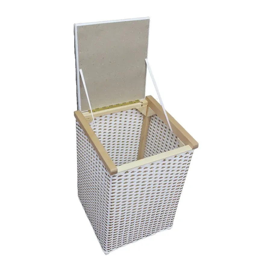 Morex - Koš na prádlo vysoký bílý 79539/B