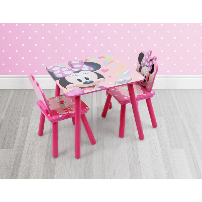 Dětský stůl s židlemi Minnie