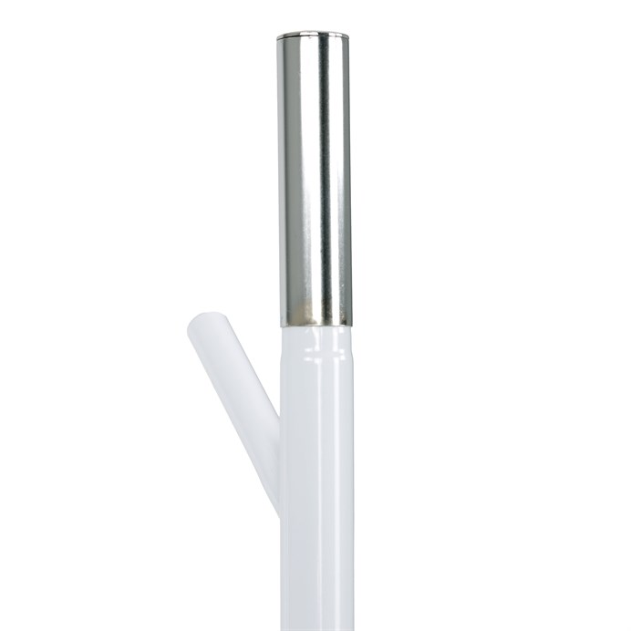 Stojanový věšák 80001-01 WT – kovový bílý