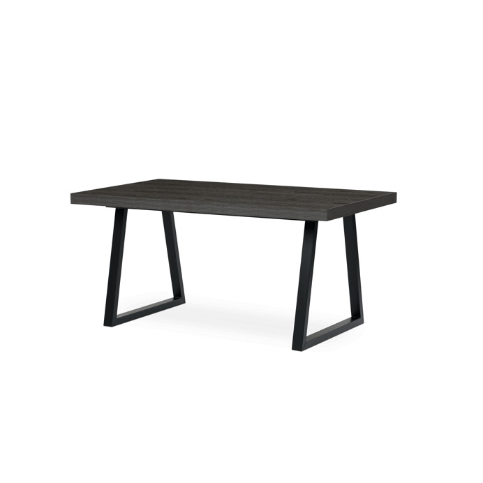 Jídelní stůl rozkládací 160-240x90 cm, lamino, šedý dub, HT-R5624 GREY