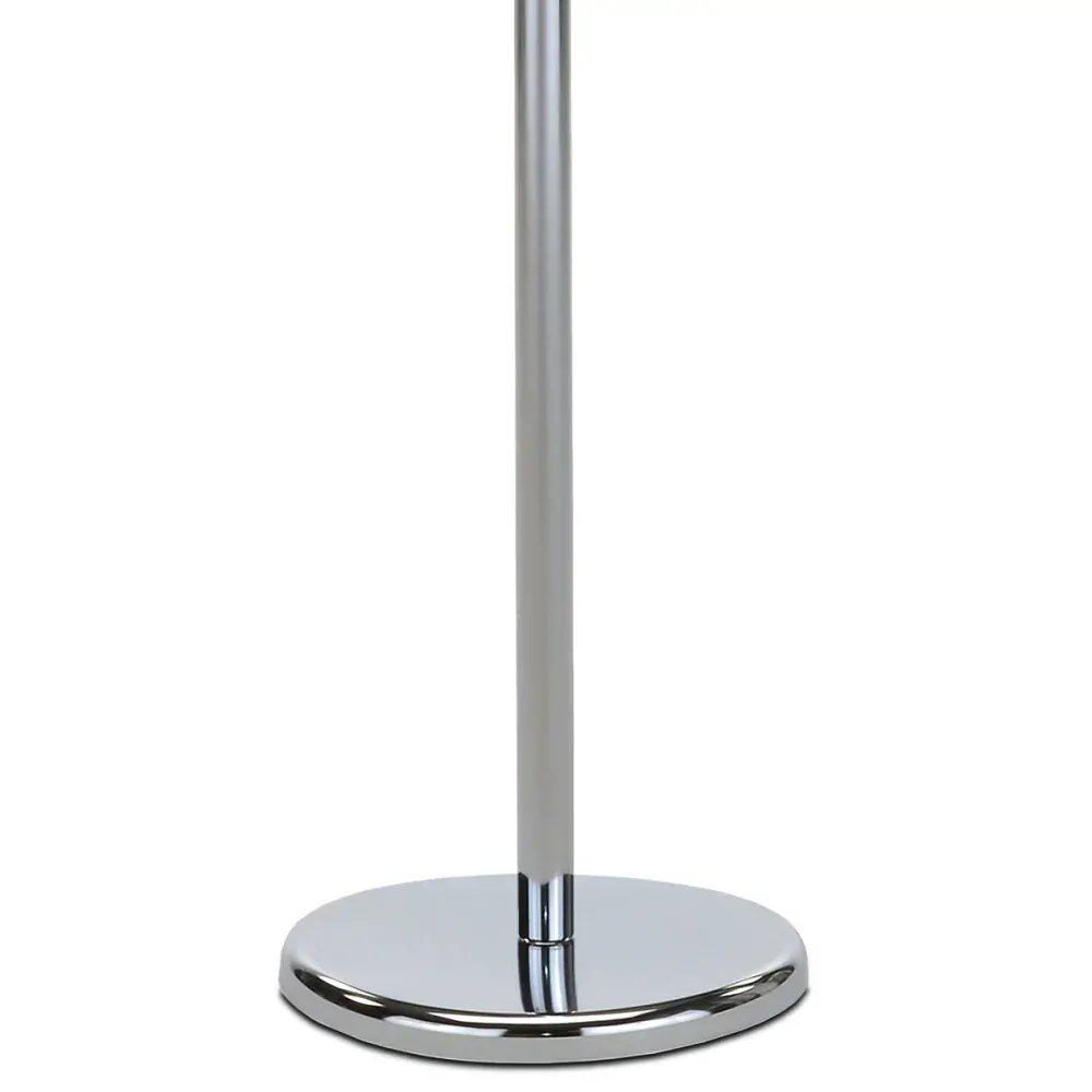 Věšák stojanový, výška 182 cm, kovová konstrukce, lesklý chrom, nosnost 10 kg - 80001-06B CR
