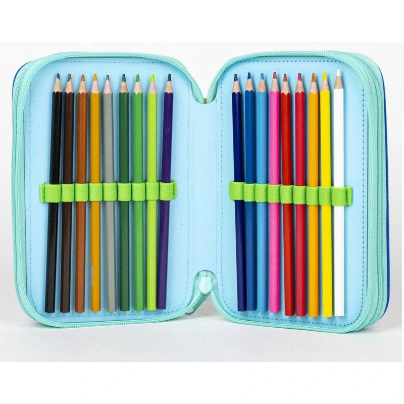 Školní penál třípatrový s náplní Paw Patrol Pups