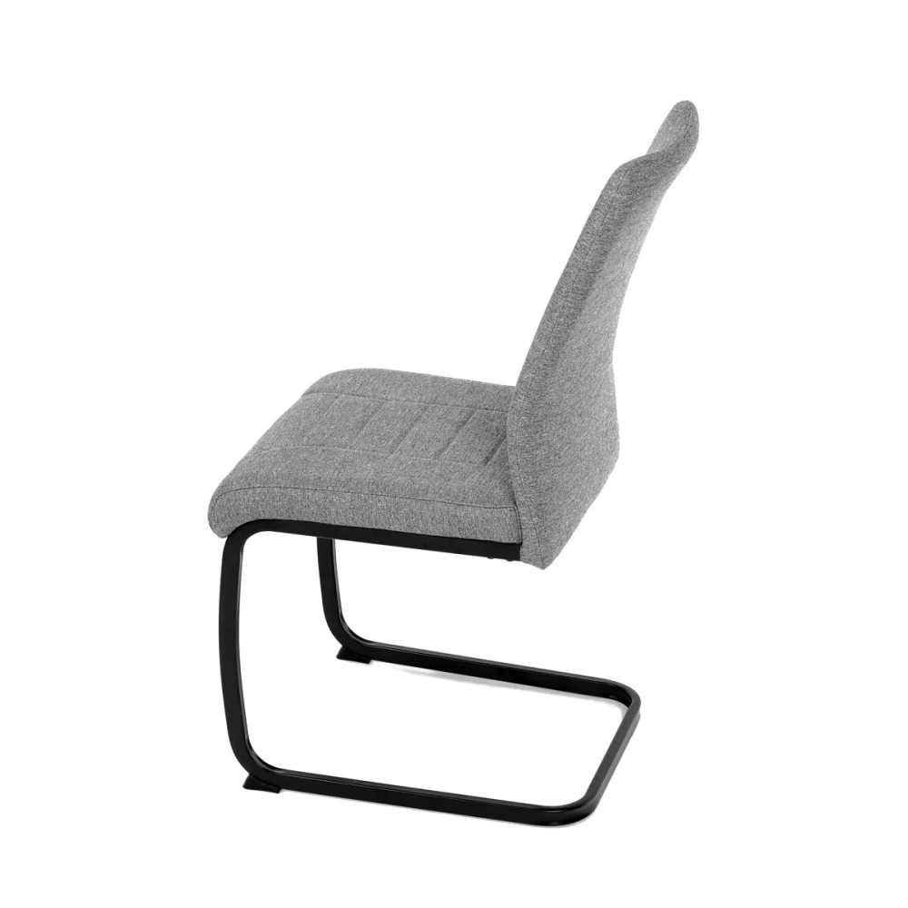 Jídelní židle šedá látková DCL-438 GREY2