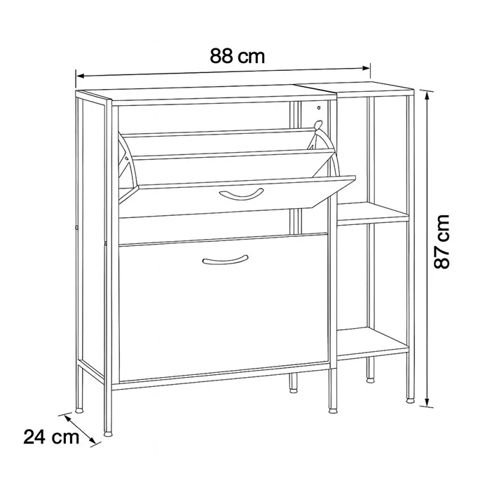 Botník hnědý, ABO-G1008 OAK