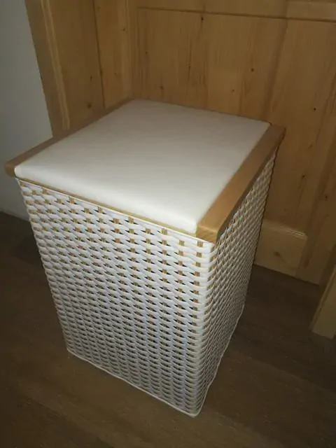 Morex - Koš na prádlo vysoký bílý 79539/B