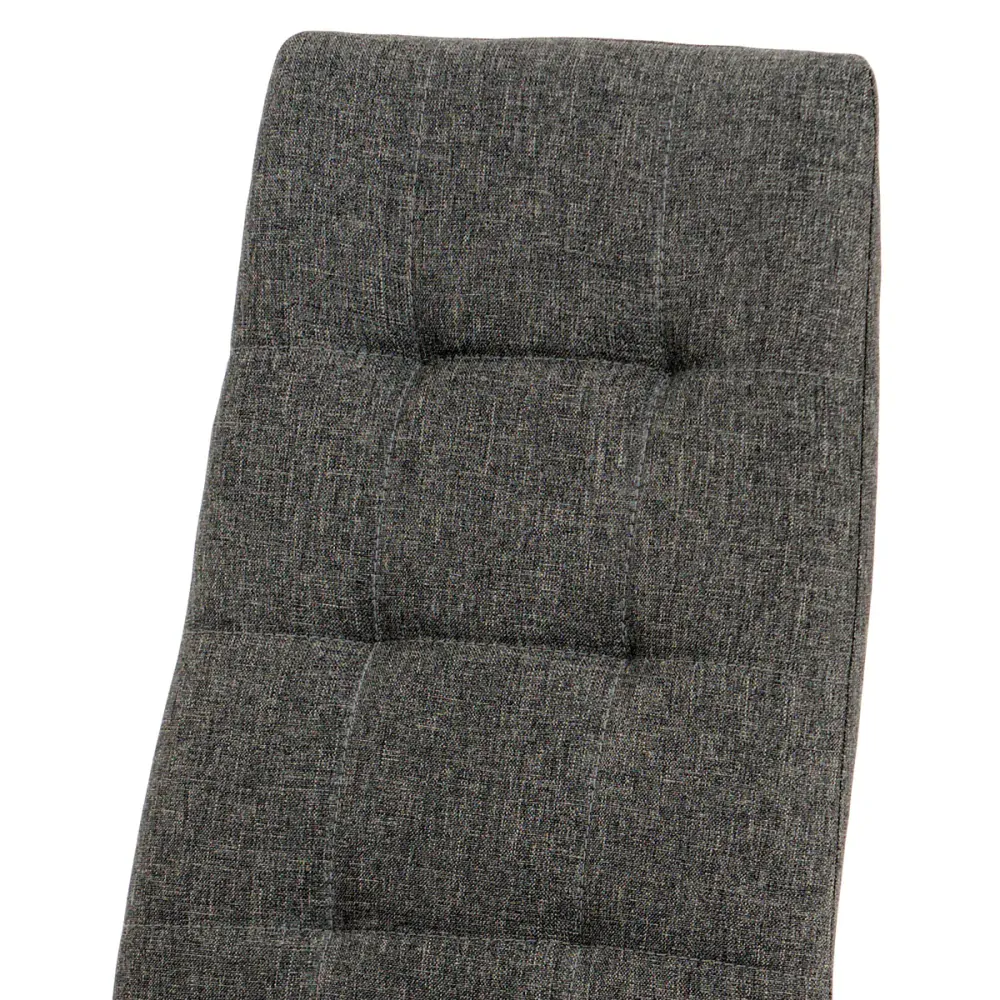 Autronic - Jídelní židle, potah šedá látka, kov antracitový matný lak - DCL-397 GREY2