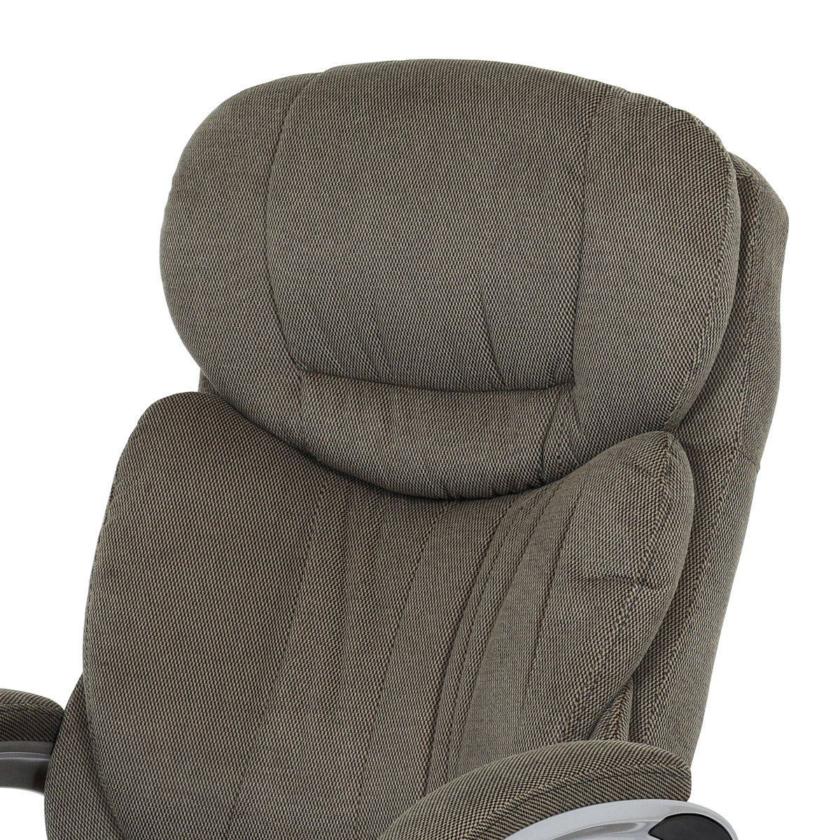 Autronic - Kancelářská židle, houpací mech., šedá látka, plast. kříž - KA-G198 GREY2