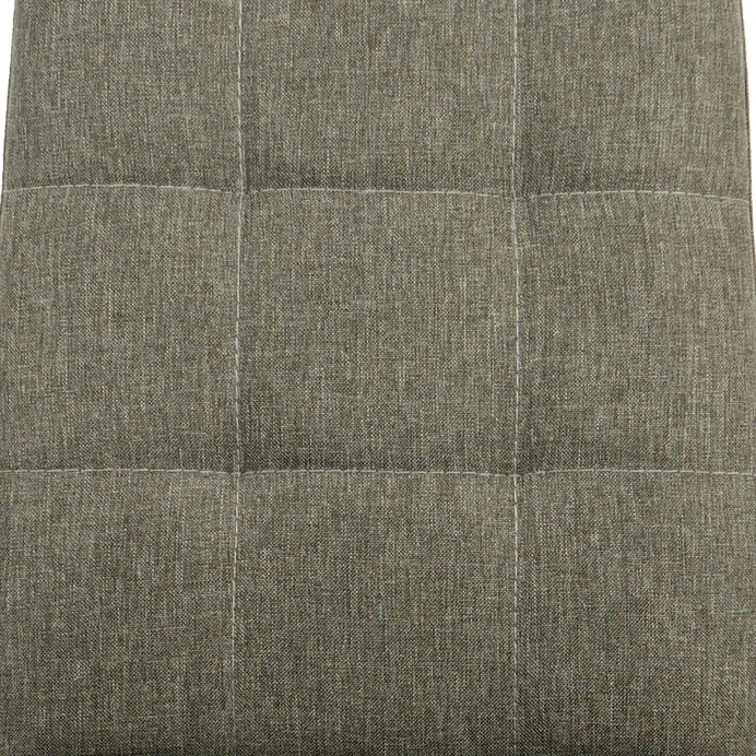 Jídelní židle, potah látka tmavé cappuccino, kov cappuccino matný lak