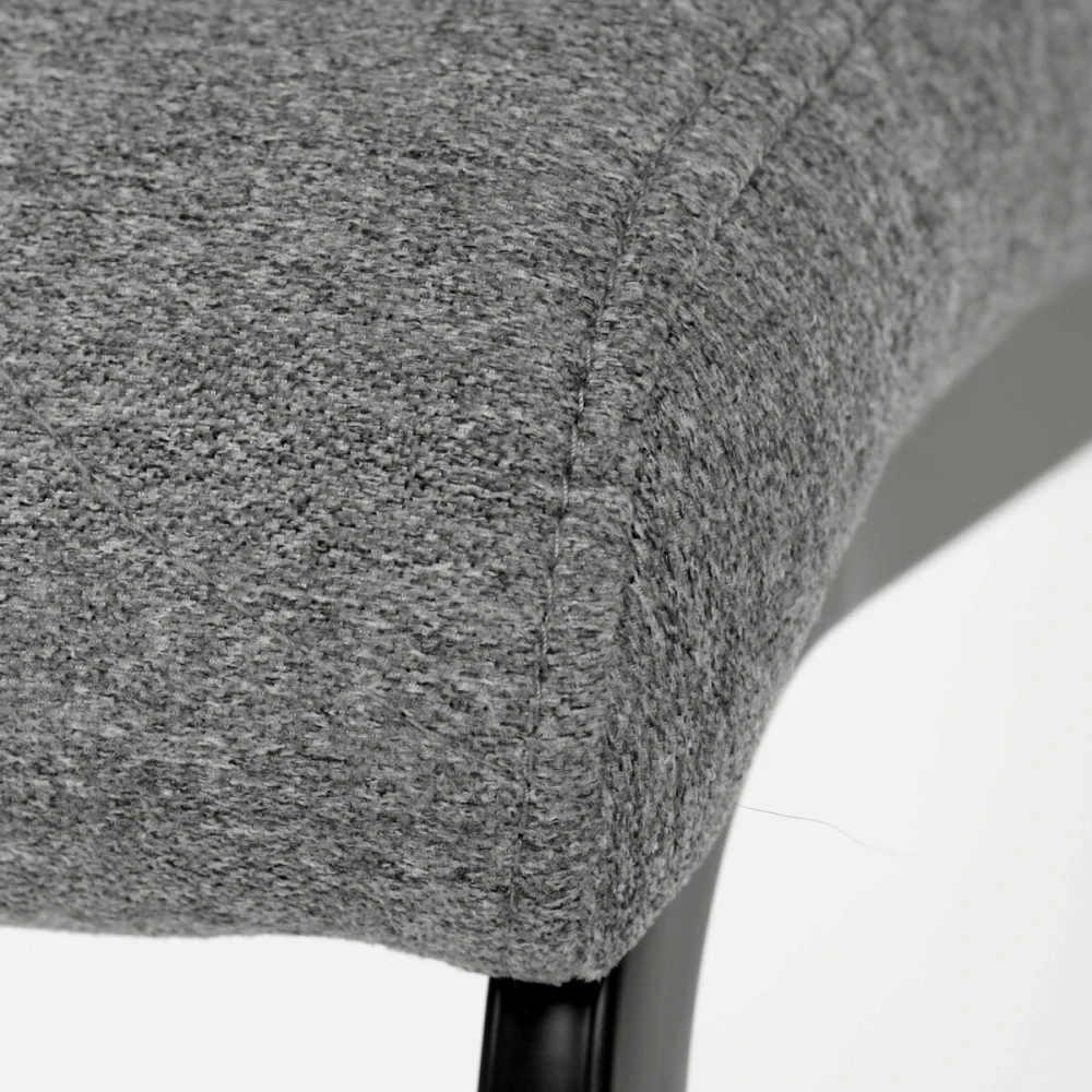 Jídelní židle šedá látková DCL-438 GREY2