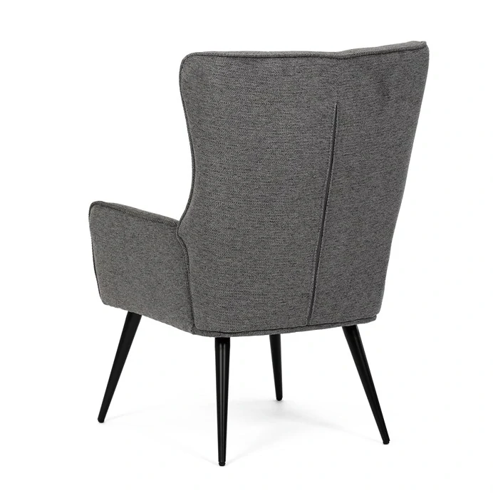 Křeslo ušák, šedá AK-315 GREY2