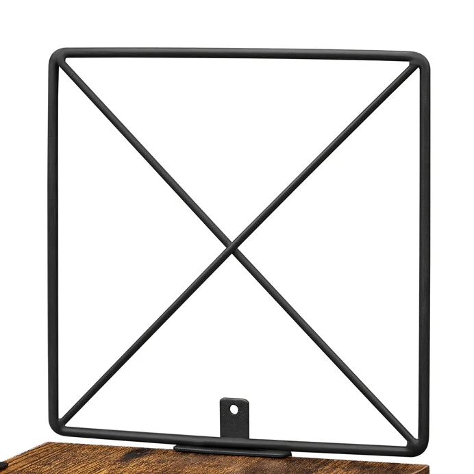 Polička ABP-E1051 OLW – MDF hnědá, old wood, nástěnná