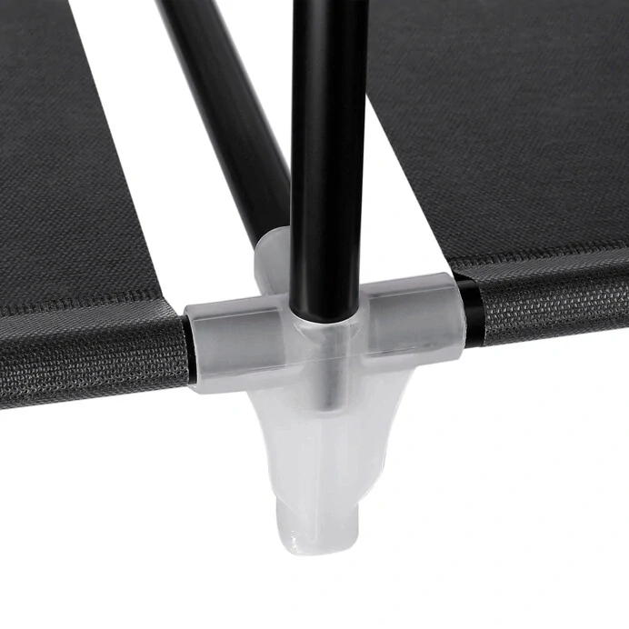 Věšák AST-E1012 BK – kovový stojan 150×45×175 cm, černý