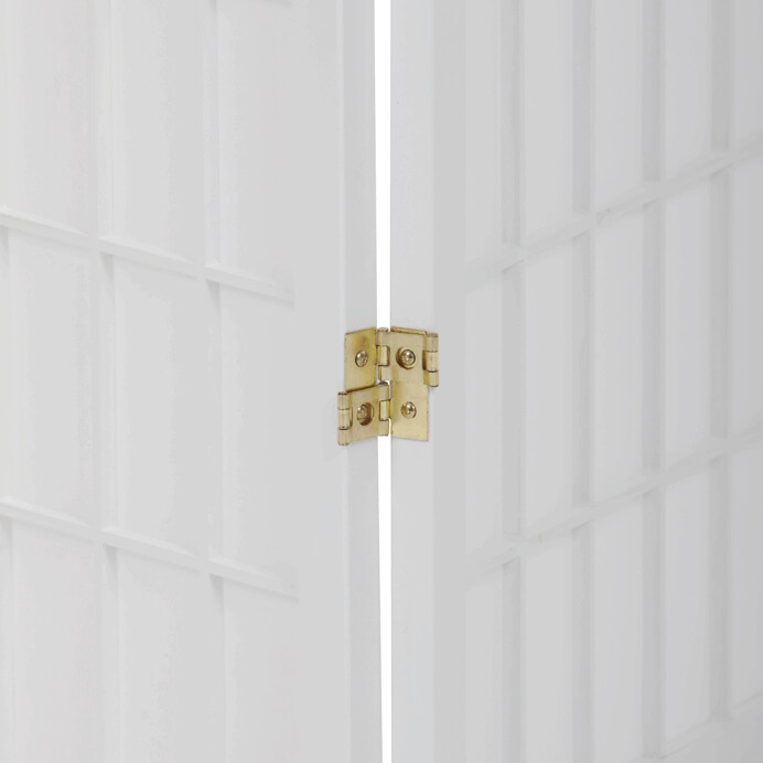 Paraván 3dílný - bílý