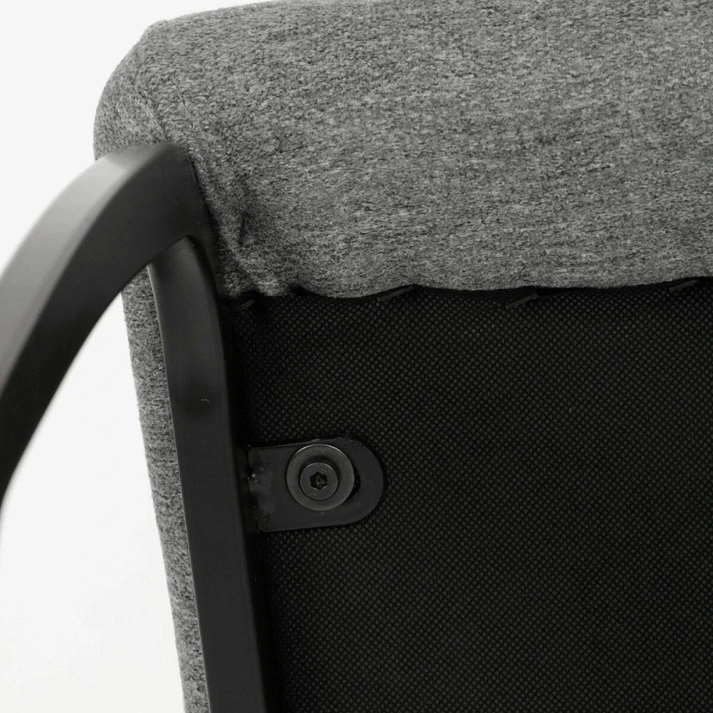 Jídelní židle šedá látková DCL-438 GREY2