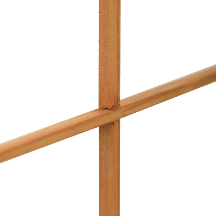 Paraván dřevěný 4 dílný, masiv smrk, přírodní odstín