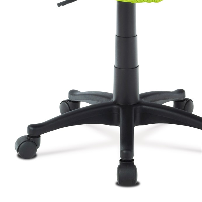 Kancelářská židle, látka MESH zelená / černá, plyn.píst