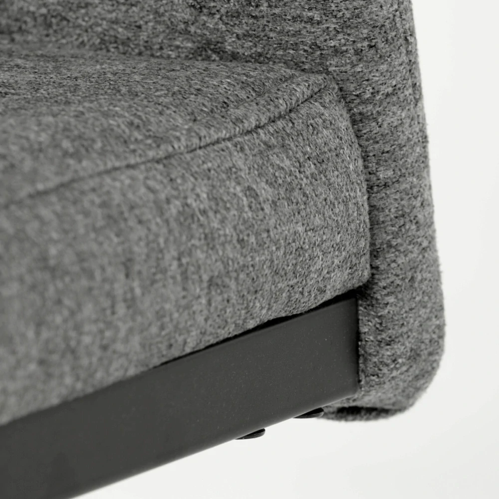 Jídelní židle šedá látková DCL-438 GREY2