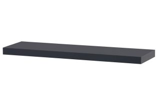 Nástěnná polička 80cm, barva šedá - matná - P-005 GREY2
