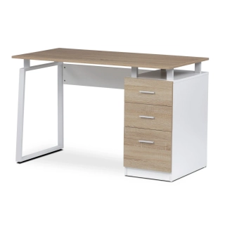 Kancelářský stůl 120x60cm, melamin, dub sonoma, APC-3218 SON