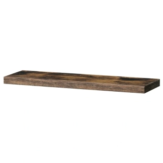 Nástěnná polička P-005 OLW – 80 cm, MDF dekor staré dřevo