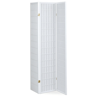 Paraván 3dílný - bílý